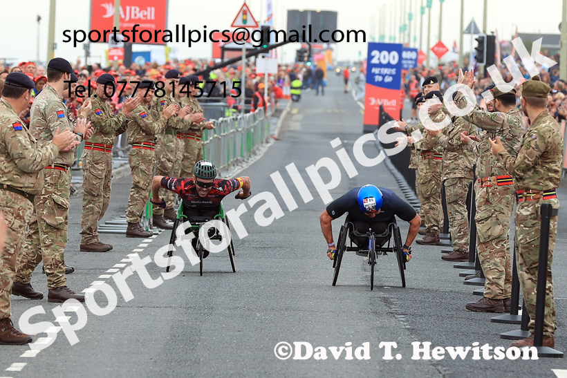 Great North Run Wheelchair, 2025 AJ Bell Great North Run. Photo: David T. Hewitson/Sports for All Pics